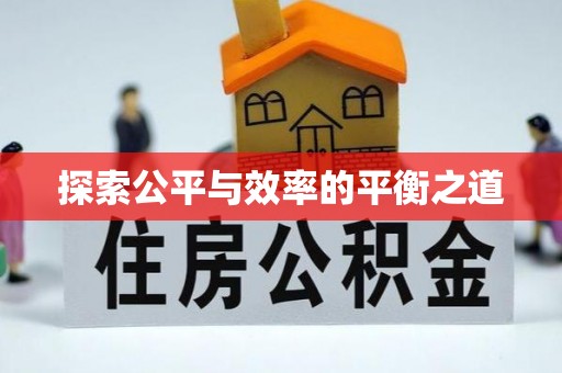 霍邱探索公平与效率的平衡之道